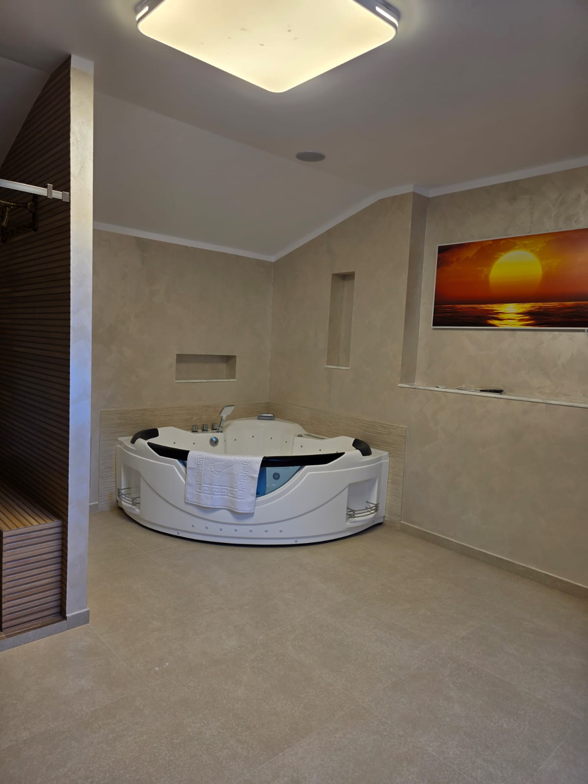 Jacuzzi în aer liber